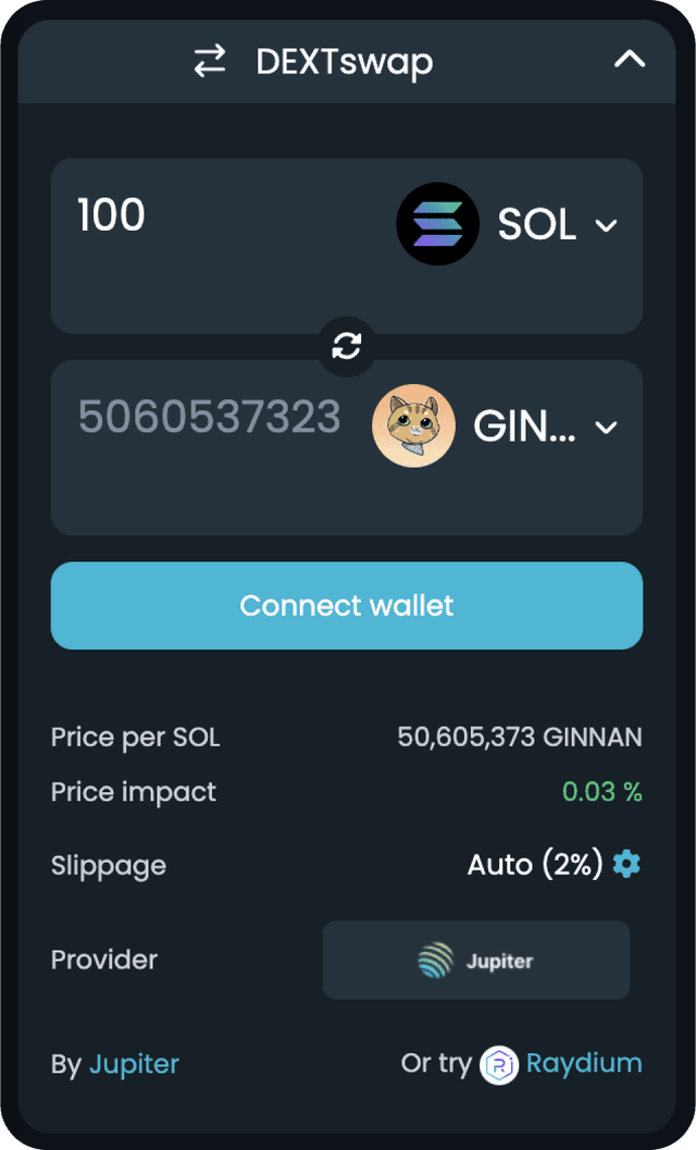 Swap screenshot